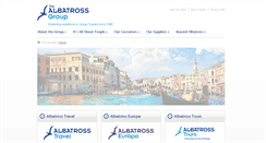 Desktop Screenshot of albatrossgroup.com